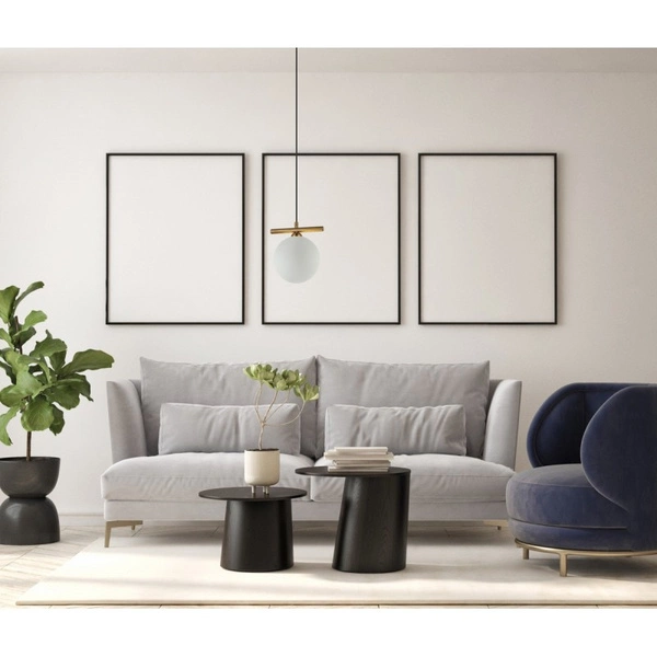 Lampa wisząca Italux Merseta PND-463321M-BRO+W