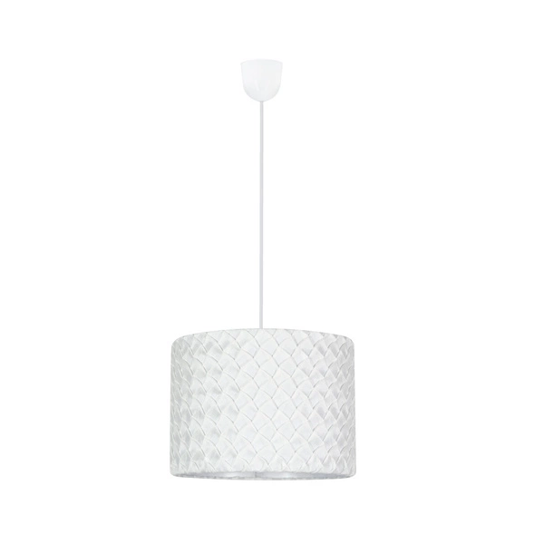 Lampa wisząca SUSAN 31-29843 biała 1x60W E27