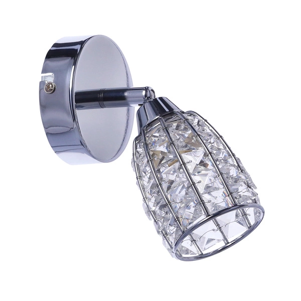 Kinkiet SHIBA, 91-13385, chrom/transparentny, 1x15W G9