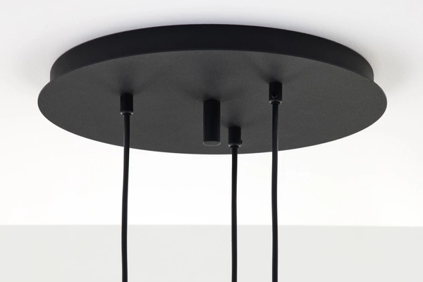 Nowoczesna Lampa wisząca ALAS wys. 35-136cm 3xG10 14W IP20 | Złoty