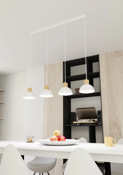 Lampa wisząca Emibig SECO 4 WH 1394/4