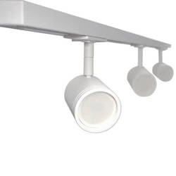 Zestaw szynoprzewód 1 fazowy 200cm z 6 reflektorami | regulacja | biały