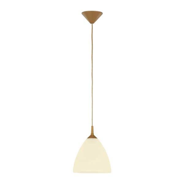 Lampa wisząca ALFA BARTEK ECRU 1xE27 23cm | 9102