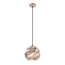 Lampa wisząca PALERMO śr. 23cm E27 | złoty/czarny