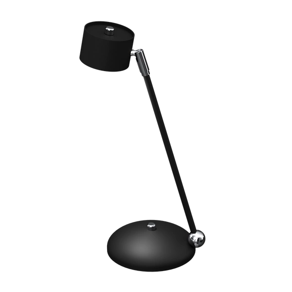 Lampka biurkowa ARENA BLACK/SILVER 1xGX53