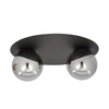 Lampa sufitowa Emibig SOLAR 2 Czarny/GRAFIT 1128/2