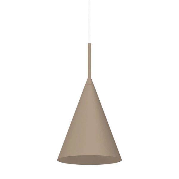 Lampa wisząca CAPITAL TAUPE Ø17cm 1xGX53