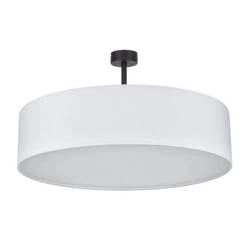 Nowoczesna lampa sufitowa 60cm biała  RONDO 4242 4242