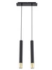 Lampa Sigma SOPEL GRAND 2 czarny/złoty lampa wisząca 33394