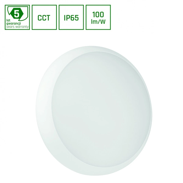 NYMPHEA CITY PRO 230V 18W IP65 CCT ROUND 5 LAT GWARANCJI