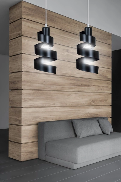 Lampa wisząca Emibig SAGA 2 Czarny 352/2