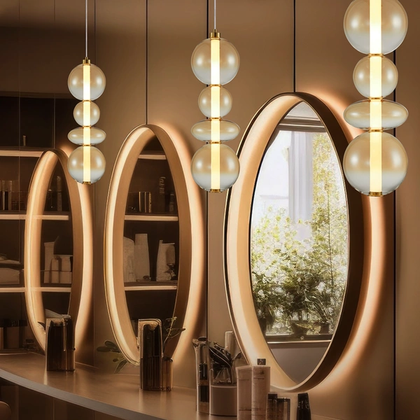 Lampa wisząca DAPHNE AMBER 36W