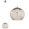 Lampa kula miedź CROSS NET 19cm