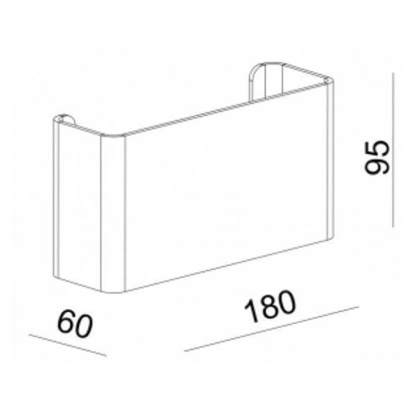 Ramka STENO FRAME A CZARNA