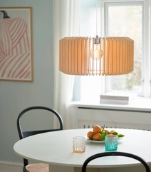 Lampa wisząca ASTI E27 40W Drewno | Naturalny