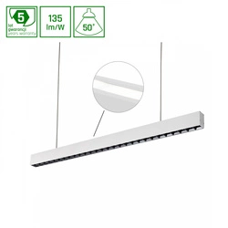 ALLDAY INSPIRE TWO SIDES DARK LIGHT 50st CZARNY TW 47W 230V 1120mm BIAŁY CASAMBI