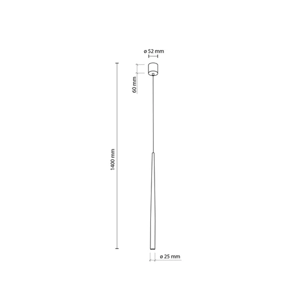 PIANO BLACK GOLD LAMPA WISZACA 1 10116