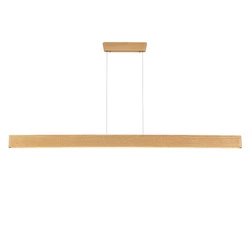 Lampa sufitowa, wisząca PRIMA WOOD 24W 3000K szer.150 wys.160cm | 18125