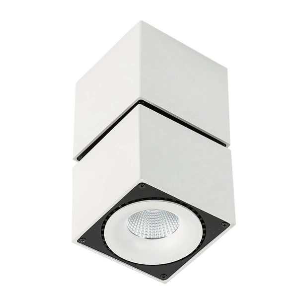 Oprawa natynkowa Sevilla dł. 10cm 28W LED neutralna biel 4000K | biały/czarny