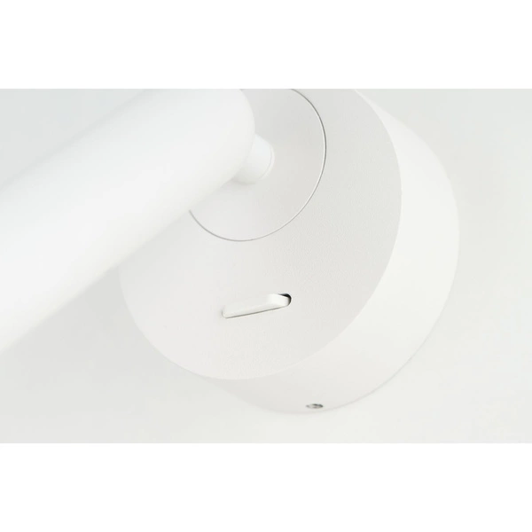 LUGANO ROUND WALL WH