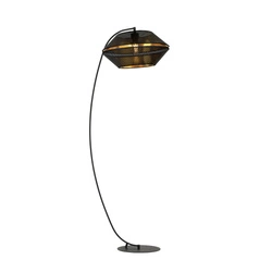 Lampa podłogowa Emibig MALIA LP Czarny/GOLD 1185/LP