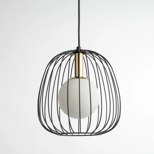 Lampa Sigma BELL 1 S czarny/złoty 40726