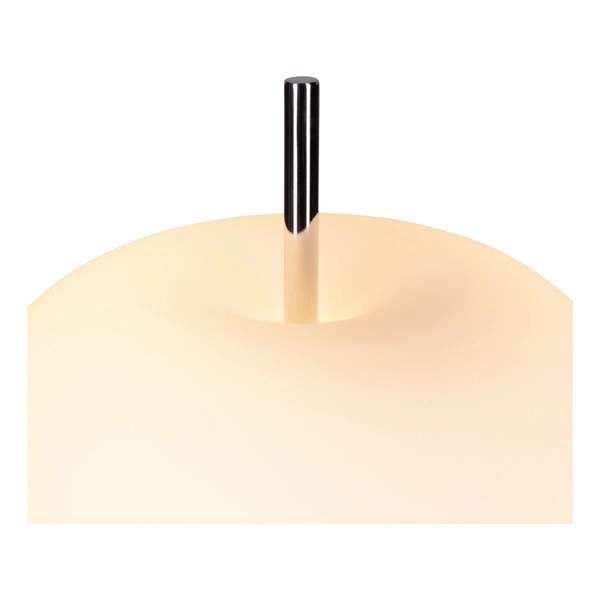 Lampa stołowa Apple 1xE27 maks. 60W chromowany metal/białe szkło 9963102