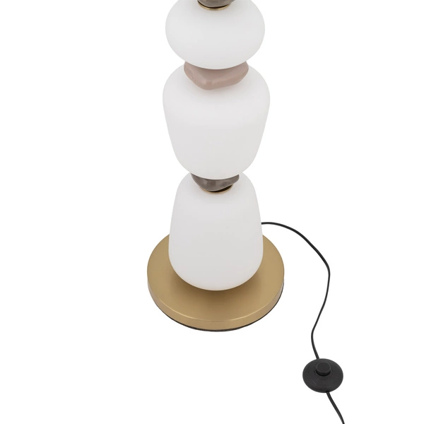 Lampa podłogowa CERAMIC LED 34W 3000K 2700lm wys.130.5cm szer.25cm | Szary-Brąz 11704