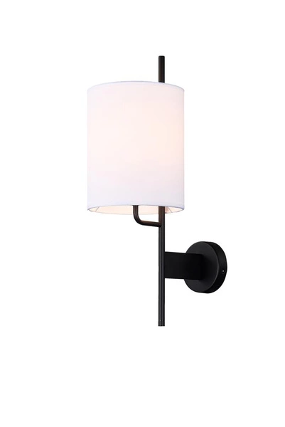 Kinkiet TOKYO LEDEA, 50401137, czarny/biały, 1x40W E27