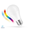 Żarówka LED sterowana Bluetooth Easy smart RGBW + CCT barwa 2700 - 6000K + 8,5W E27 Simply multikolor