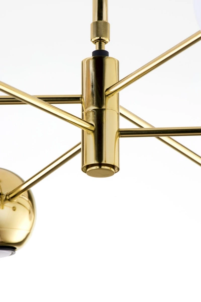 Nowoczesny Żyrandol MOKA wys. 47-69cm 3xG9 3xGU10
14W IP20 | Złoty