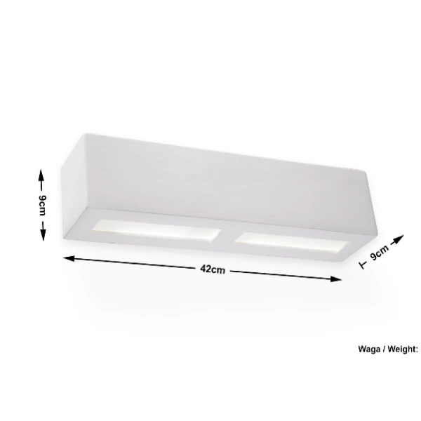 Nowoczesny Kinkiet Ceramiczny LIBRA SLA.0162