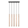 Lampa wisząca PASTELO 5L drewno