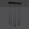 Lampa wisząca Emibig SELTER 6 Czarny 552/6