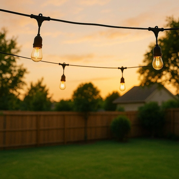 Girlanda zewnętrzna Summer Time 6,6m S14 Filament 2200K 36V 10xE27 IP44