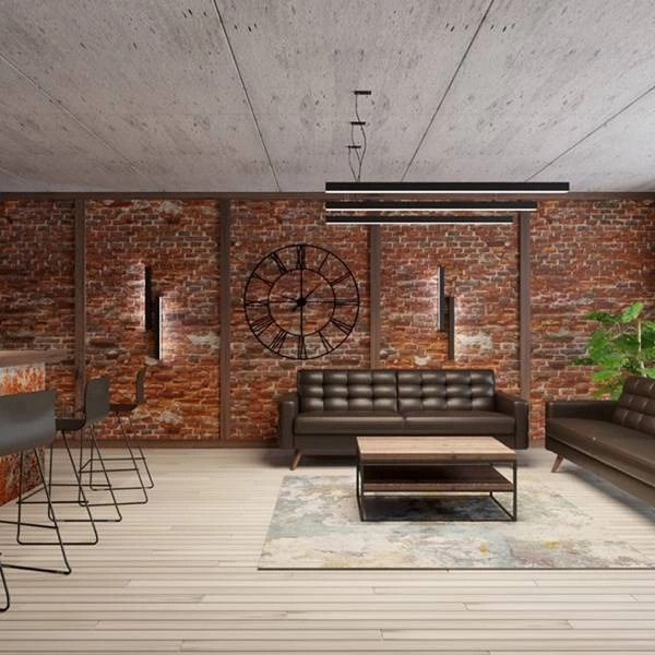 Lampa wisząca PINNE, 200 cm, szara, 50W LED, barwa ciepła 3000K, TH.230