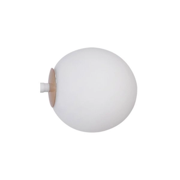 Lampa sufitowa, szklane kule GAMA 5 biały 33187