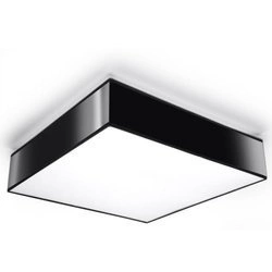 Plafon Sollux HORUS 45 Lampa sufitowa PVC, Stal, czarny 3 x15W LED, SL.0139
