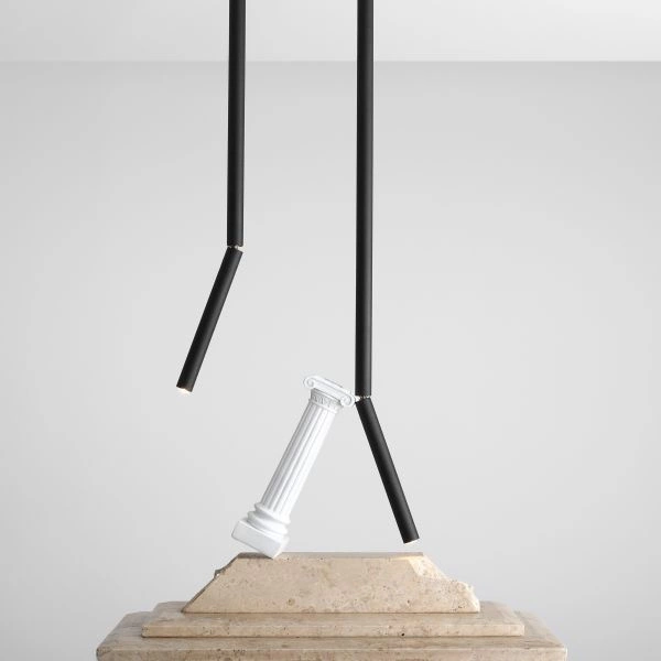 Aldex Lampa sufitowa STICK LONG, 1084PL_G1_L, czarna, 1x35W G9