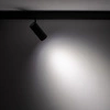 Spot LED wys. 20,5cm 15W 4000K do szynoprzewodów magnetycznych LVM | czarny 10655
