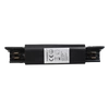 Łącznik szynoprzewodu 3-fazowego TRACK LIGHT, czarny, Typ: Prosty, ML7084