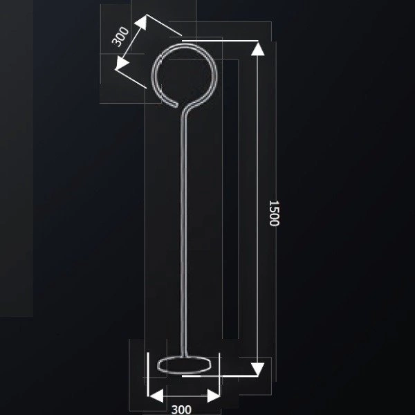 Lampa podłogowa ORION WHITE LED