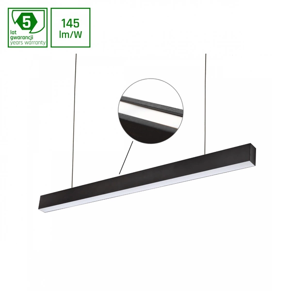 ALLDAY INSPIRE TWO SIDES 830 39W 230V 1120mm 115st CZARNY
