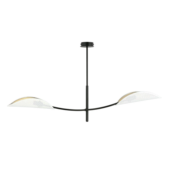 Lampa sufitowa Emibig LOTUS 2 Biały/GOLD 1107/2