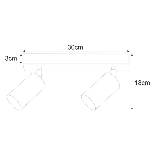 Reflektor / spot K-4726 z serii MONTI
