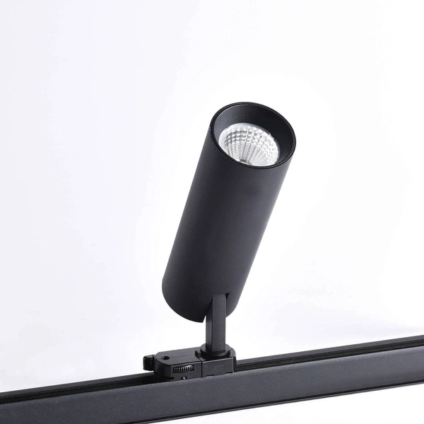 Reflektor do szynoprzewodów trójfazowych MAGNUM, czarny, 20W LED