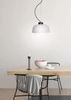 Lampa wisząca LIVERPOOL LEDEA 26 cm, 50101286, czarny/transparentny, 1x40W E27