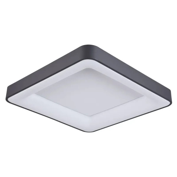 Plafon Giacinto dł. 60cm 50W LED ciepła biel 3000K | czarny