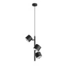 Aldex Lampa wisząca BOT 3, 1047E, czarna, 3x35W GU10