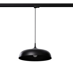 Lampa wisząca GINA czarna E27 4000K 7,5W 690lm